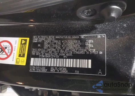 2015 Lexus Rx 350 z USA, uszkodzony, nr VIN 2T2BK1BA9FC274158